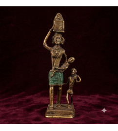 Dhokra 2 children lady