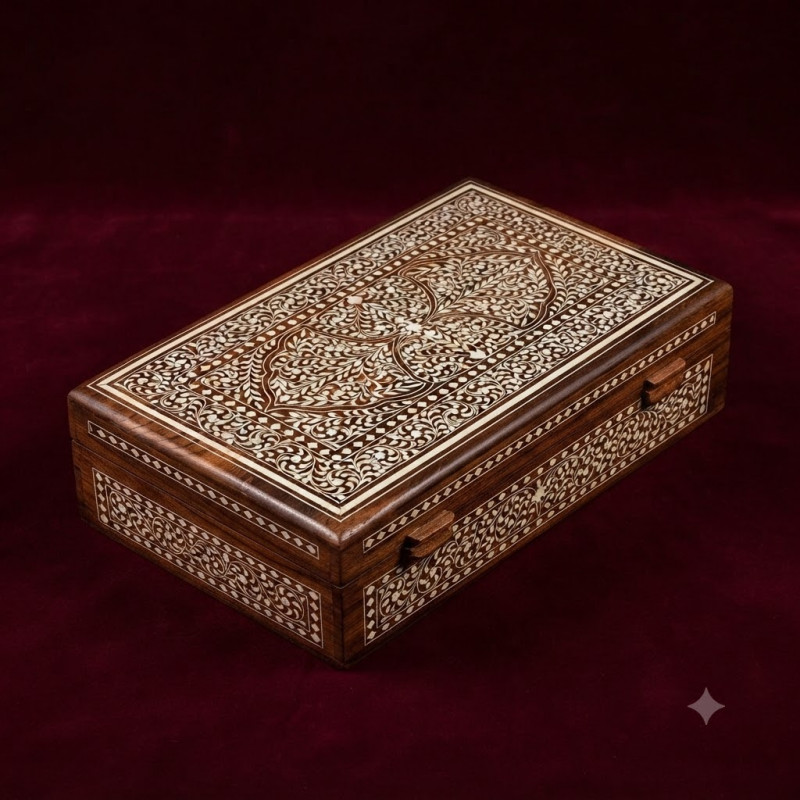 Inlaid boxes floral extra rich work 
