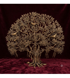 Brass table mount tree 28x33 inch