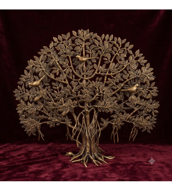 Brass table mount tree 28x33 inch
