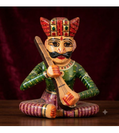9 inch musician ptd in mango wood 