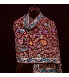 Stole pure pashmina looseweave 