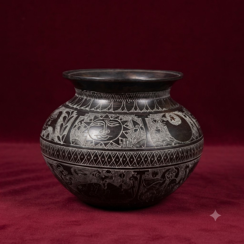 Lota nakashi size 4x4.7 inch 