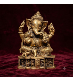 Brass Ganesh 8inch