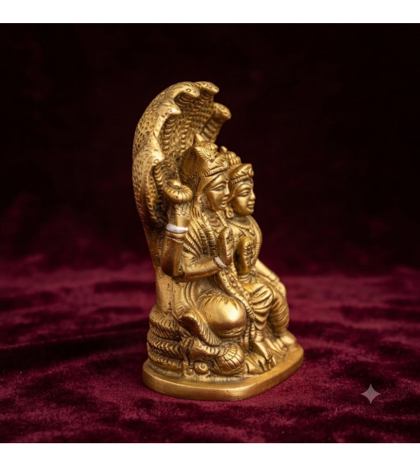 SF Vishnu laxmi sitting on oval base SF Vishnu laxmi sitting on oval base