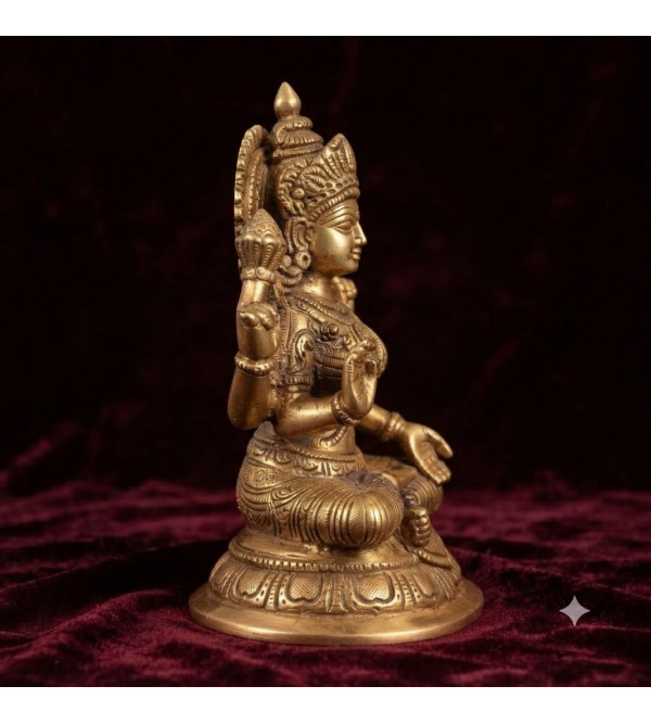 Brass Laxmi 7.5 inches Brass Laxmi 7.5 inches