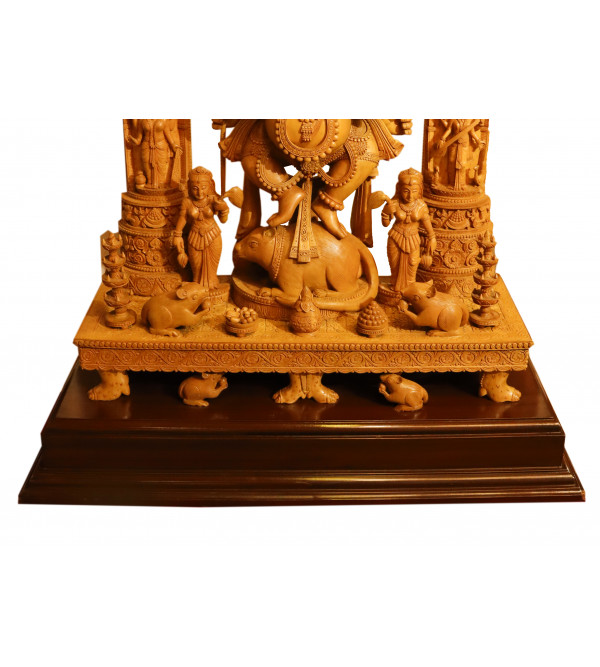 Sandal wood Ganesh Mehrab Fine 35 Inch