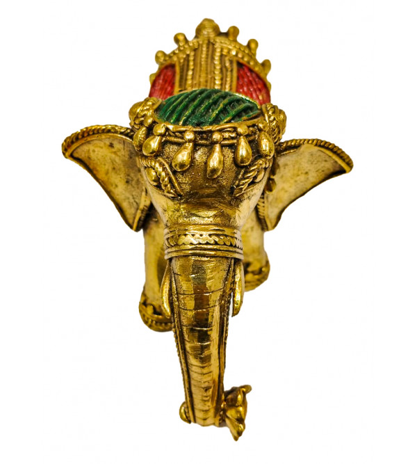 Dhokra Art Elephant Statue Home Decor