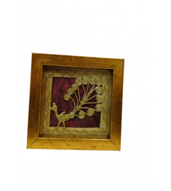 Handicraft Assorted Dhokra 8 X5  Inch Single Frame Panel