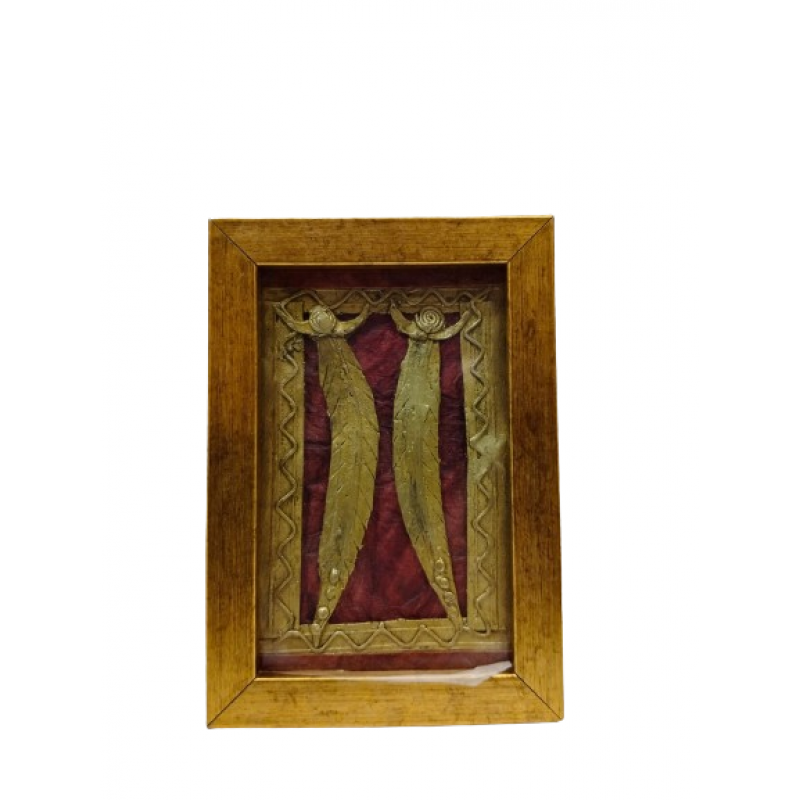 Dhokra Panel Single Framed  5 X3 Inch