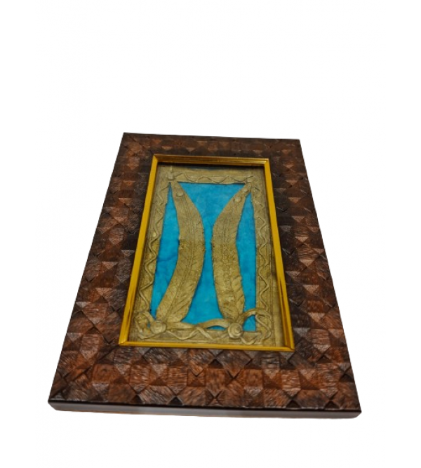 Dhokra Panel Single Framed  5 X3 Inch