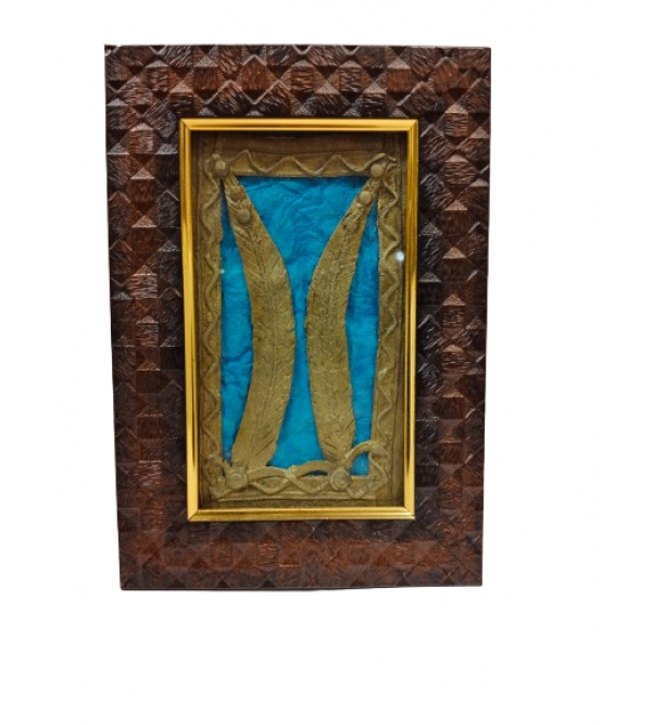 Dhokra Panel Single Framed  5 X3 Inch