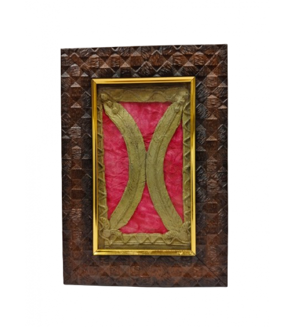 Dhokra Panel Single Framed  5 X3 Inch