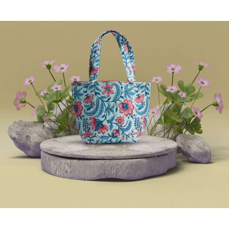 Cotton Evening Bag in Assorted Designs and Colours