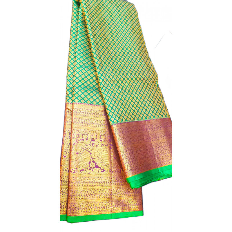 Kanjivaram Silk Saree 7.5 Mtr
