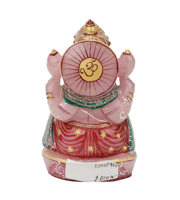Rose Quartz Ganesha 3 Inch