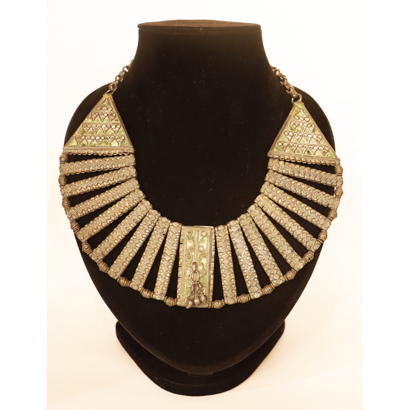 Silver Oxidised Necklace ( Note:- Packing & Shipping Charges will be Extra as per actual.)