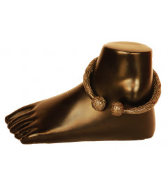 Silver Foot Bangle ( Note:- Packing & Shipping Charges will be Extra as per actual.)