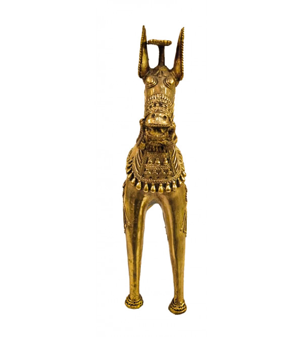 Brass Dhokra Kanta Horse