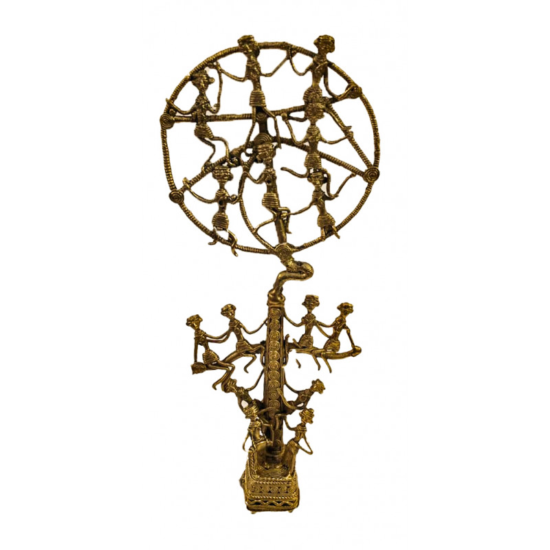 Brass Dhokra Tree Of Life