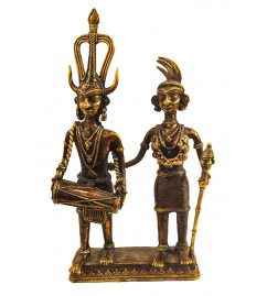 Brass Dhokra Male Female Pair