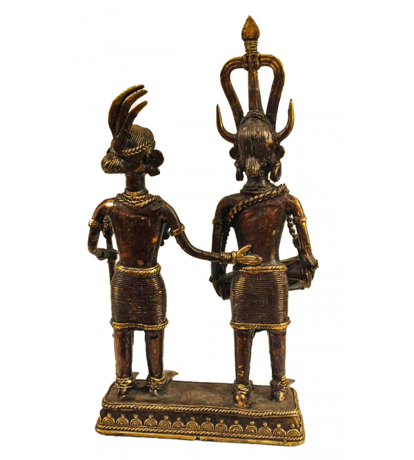 Brass Dhokra Male Female Pair