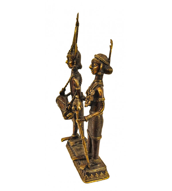 Brass Dhokra Male Female Pair