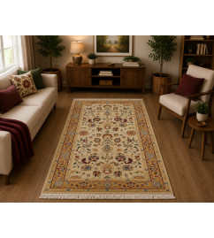Woolen Carpet With Double Weft 12X60 KNOT