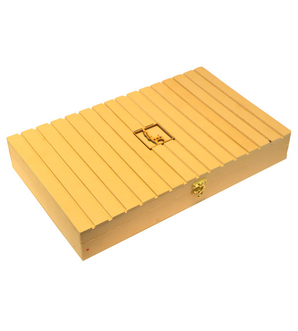 Brass Gold Plated Cutlery Set – 27 Pcs Set