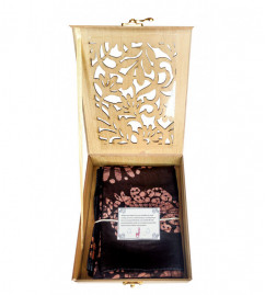 Silk Stole – Pochampally Patchwork (With Wooden Gift Box With Assorted Coour & Design)