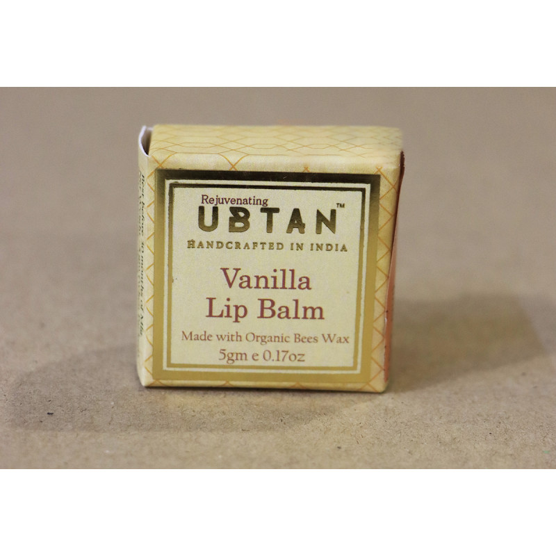 Vanilla Lip Balm ( Made With Organic Bees Wax )
