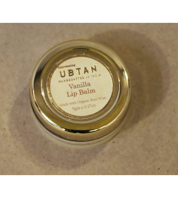 Vanilla Lip Balm ( Made With Organic Bees Wax )