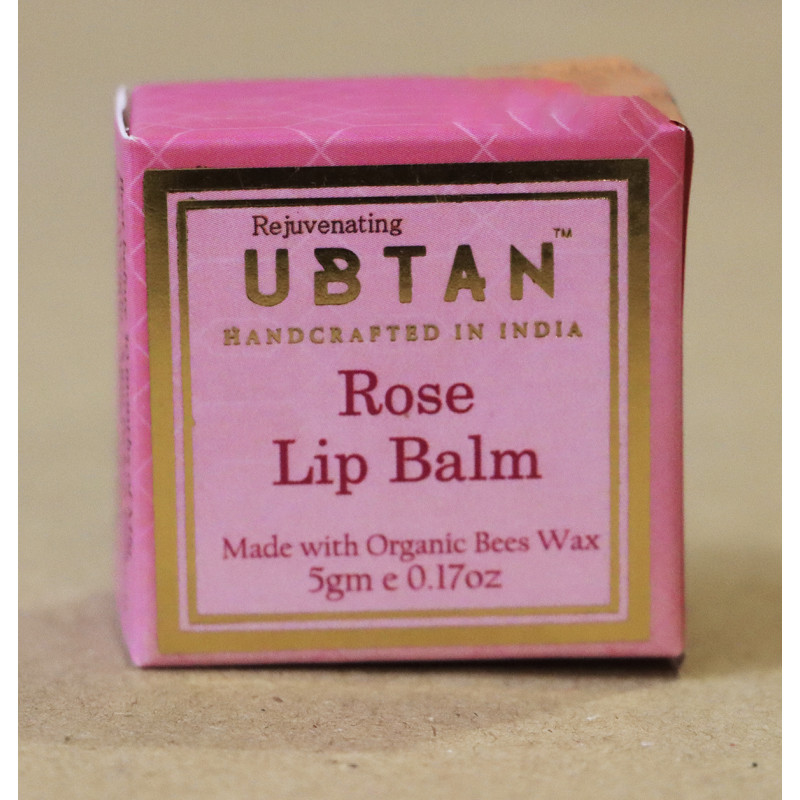 Rose Lip Balm ( Made With Organic Bees Wax )