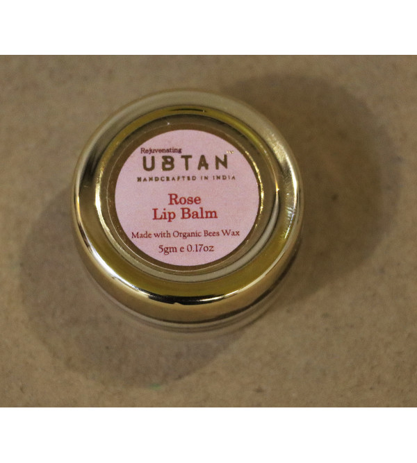 Rose Lip Balm ( Made With Organic Bees Wax )