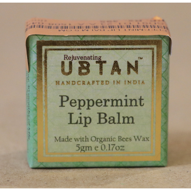 Peppermint Lip Balm ( Made With Organic Bees Wax )