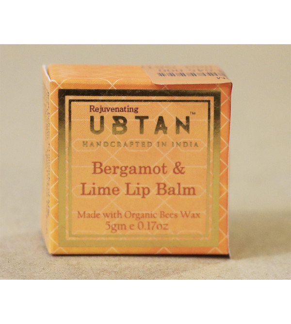 Bergamot & Lime Lip Balm ( Made With Organic Bees Wax )