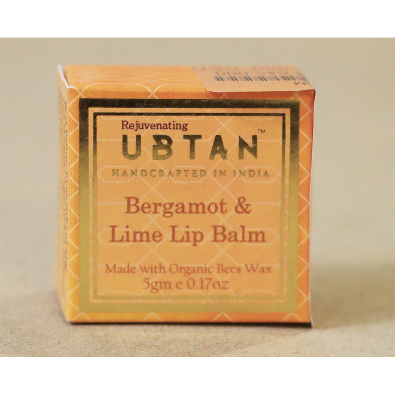 Bergamot & Lime Lip Balm ( Made With Organic Bees Wax )