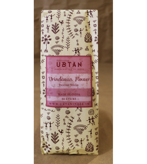 Vrindawan Flower Incense Stick (100 Sticks )