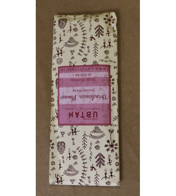 Vrindawan Flower Incense Stick (100 Sticks )