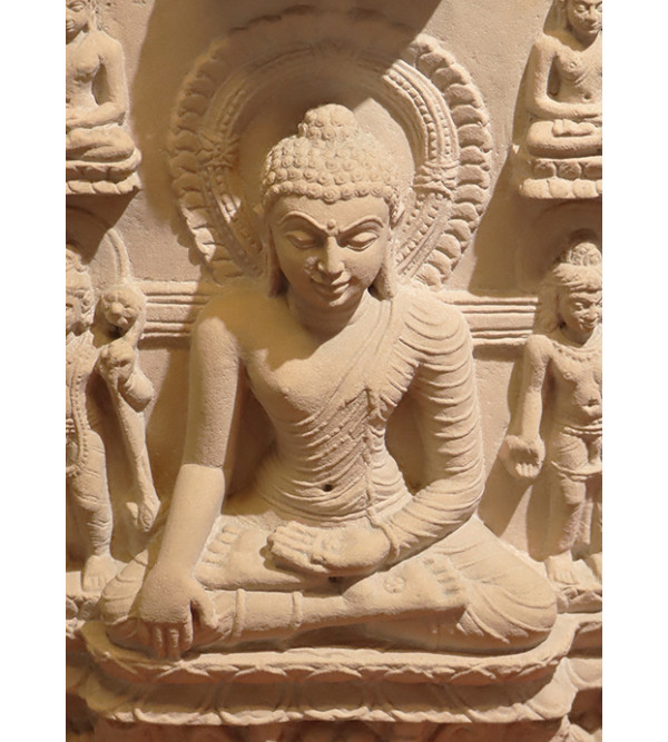 Buddah Sitting  Figure In Stone ( Note:- Packing & Shipping Charges will be Extra as per actual.)