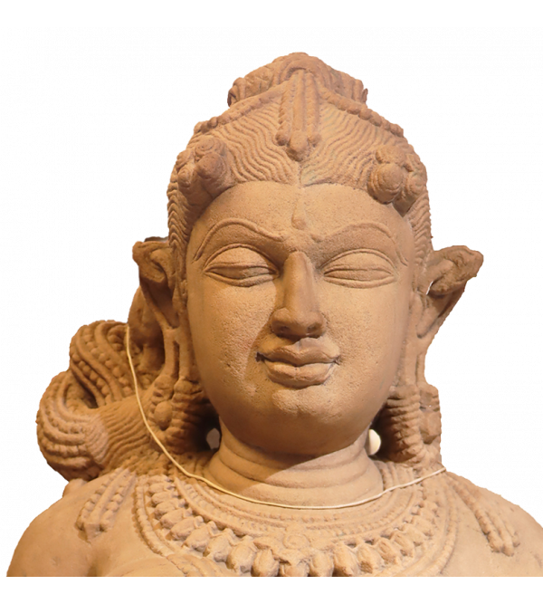 Lady Apsara Bustsand Stone Khujaiato Art ( Note:- Packing & Shipping Charges will be Extra as per actual.)