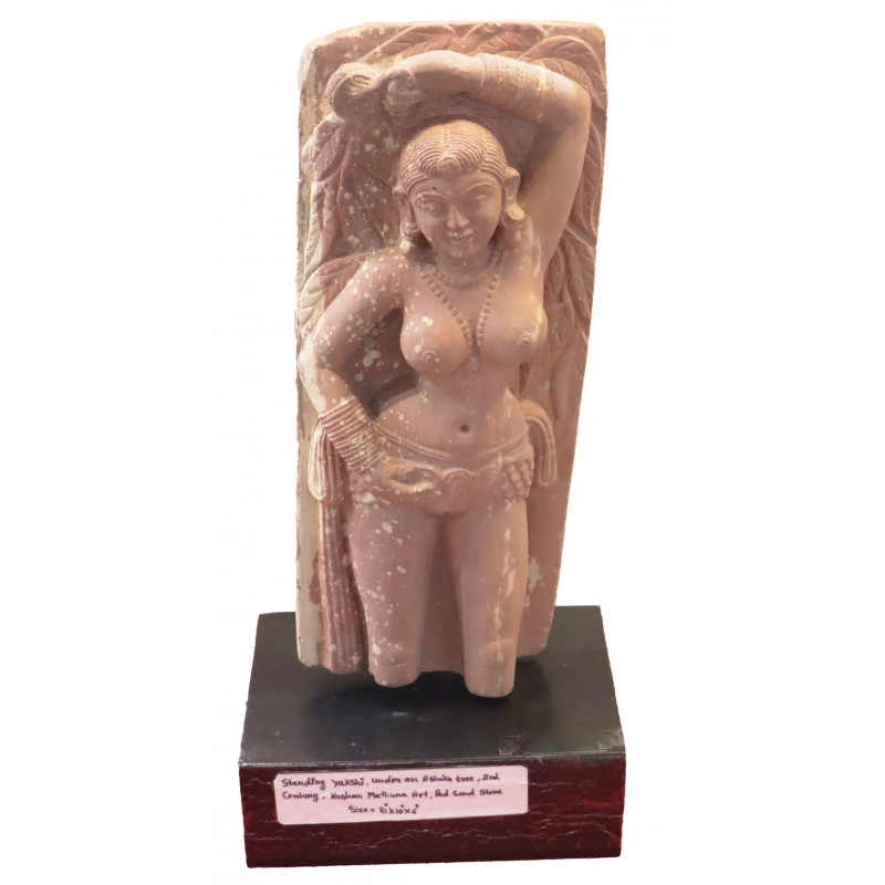 Lady  Figure In Stone ( Note:- Packing & Shipping Charges will be Extra as per actual.)