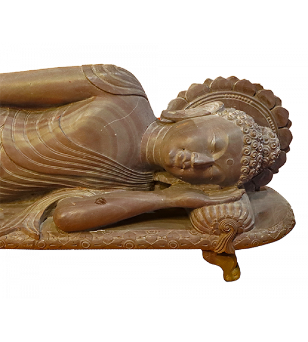 Sleeping Buddah Figure In Kuchilla Soft Sone  ( Note:- Packing & Shipping Charges will be Extra as per actual.)