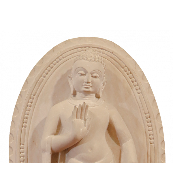 Buddah Statue In Kuchilla Soft Stone  ( Note:- Packing & Shipping Charges will be Extra as per actual.)