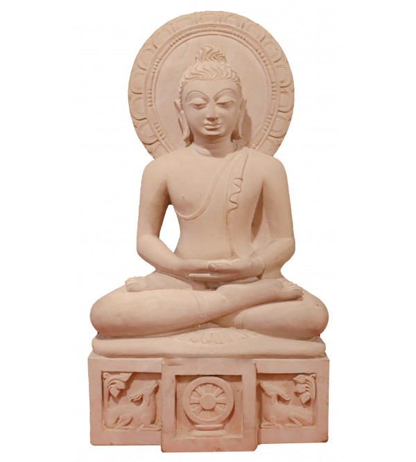 Buddha Statue In Kuchilla Soft Stone ( Note:- Packing & Shipping Charges will be Extra as per actual.)