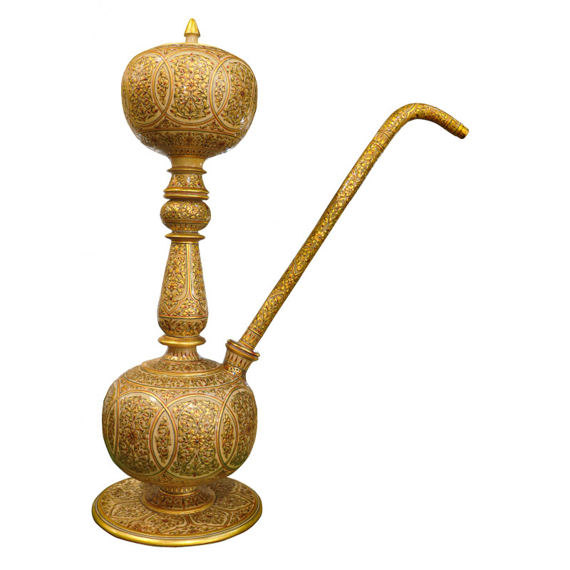 Marble Gold Leaf Hukka