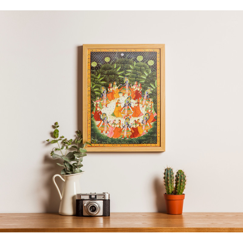 Pichwai Painting – Traditional Indian Art (31x43 Inch)