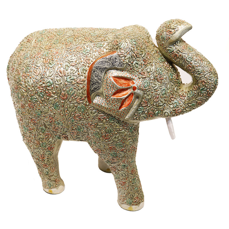 Papier Mache Hand-Crafted Elephant Assorted designs 