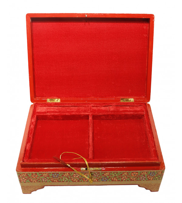 Papier Mache Hand-Crafted Jewelry Box Assorted designs ( Note:- Packing & Shipping Charges will be Extra as per actual.)