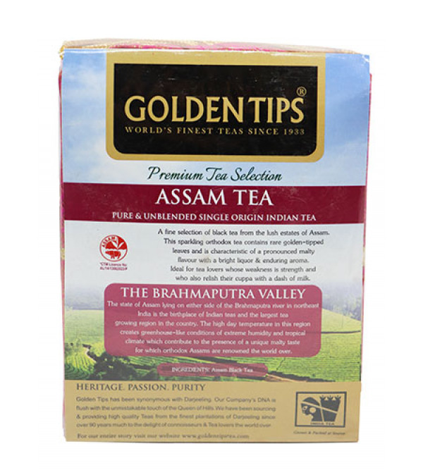 Assam Brocade Pouch Tea – 100gm